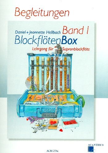 Cover: 9990051735772 | Blockflötenbox 1 - Begleitheft | Lehrgang für Sopranblockflöte