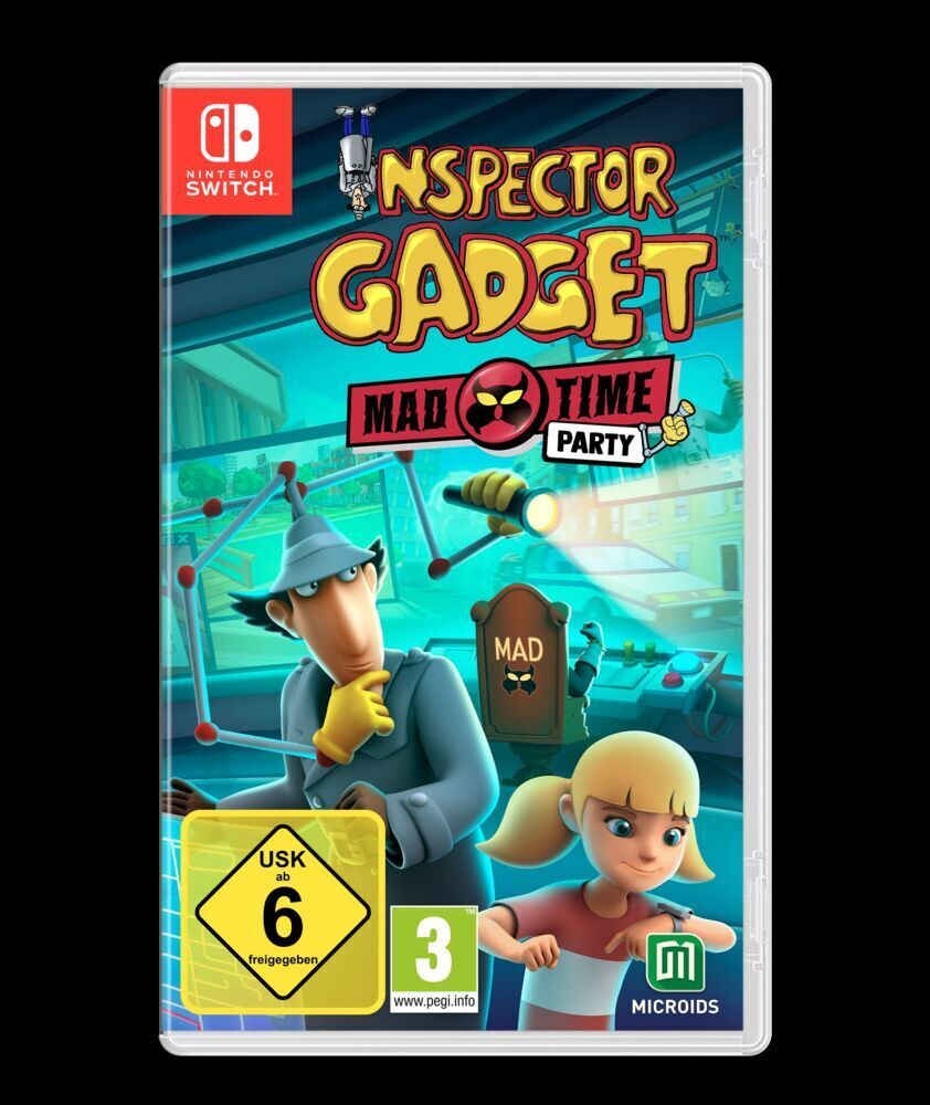 Cover: 3701529510021 | Inspector Gadget - Mad Time Party, 1 Nintendo Switch-Spiel | Stück