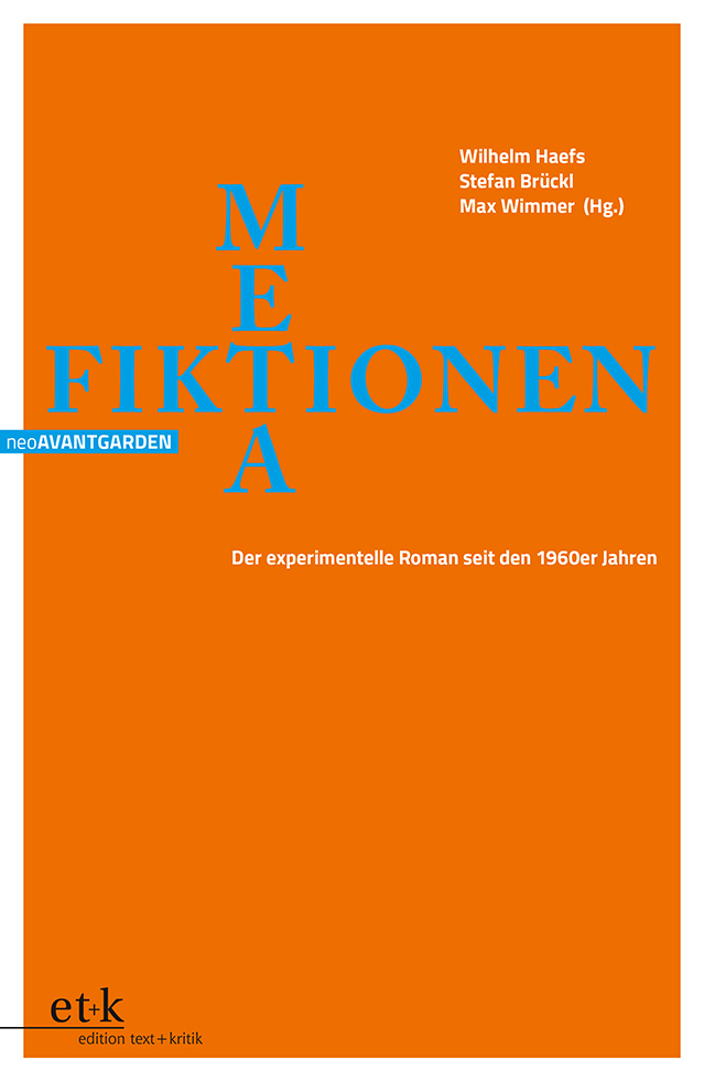 Cover: 9783967074239 | METAfiktionen | Der experimentelle Roman seit den 1960er Jahren | Buch