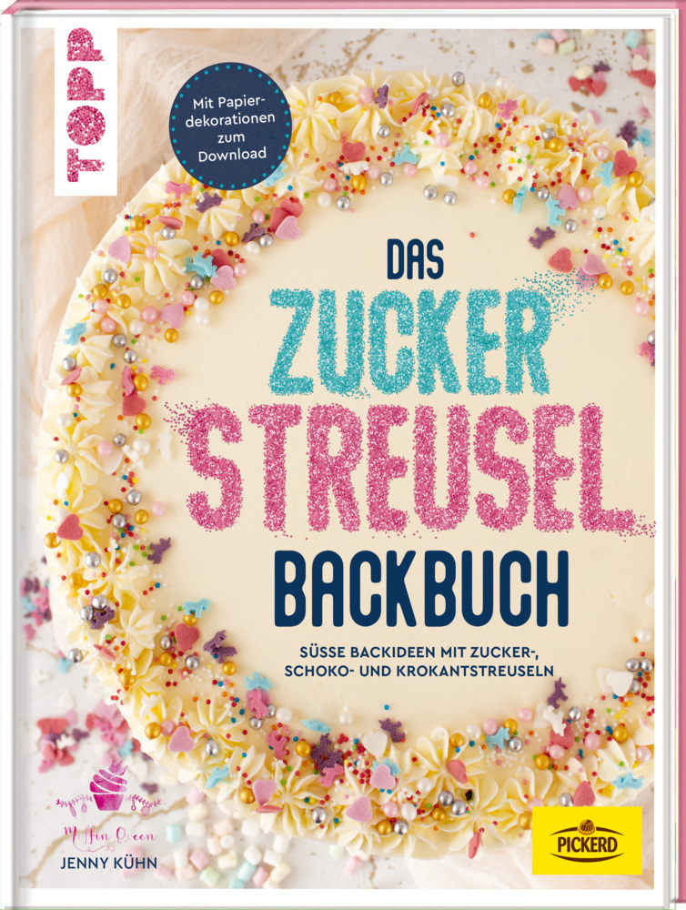 Cover: 9783772480744 | Das Zuckerstreusel-Backbuch | Jenny Kühn | Buch | 112 S. | Deutsch