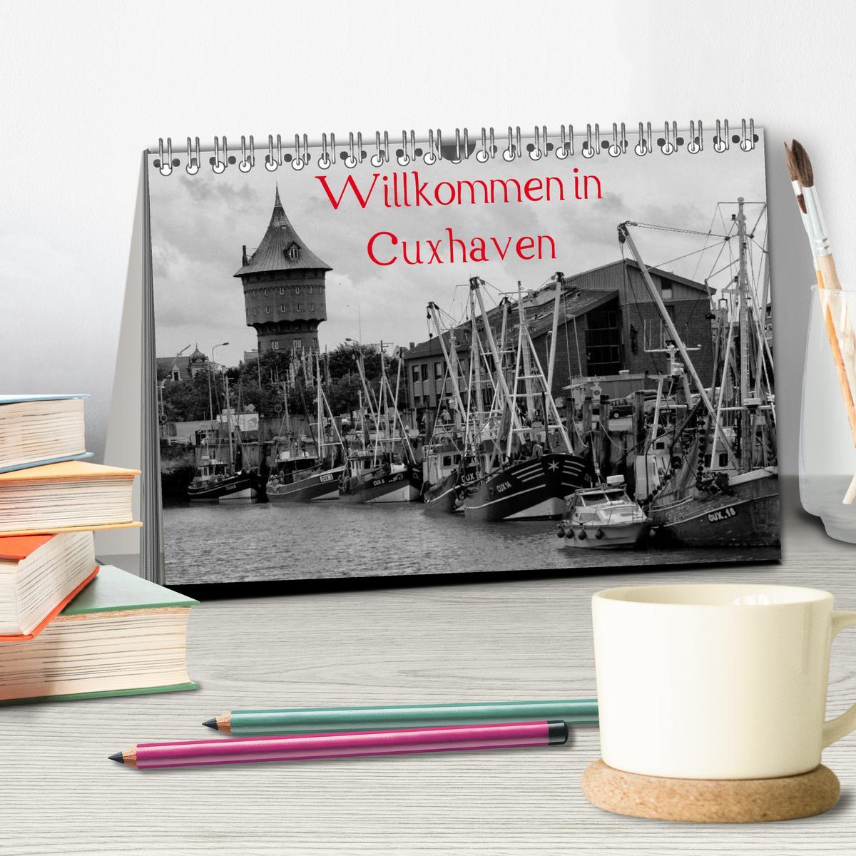 Bild: 9783435763092 | Willkommen in Cuxhaven (Tischkalender 2025 DIN A5 quer), CALVENDO...