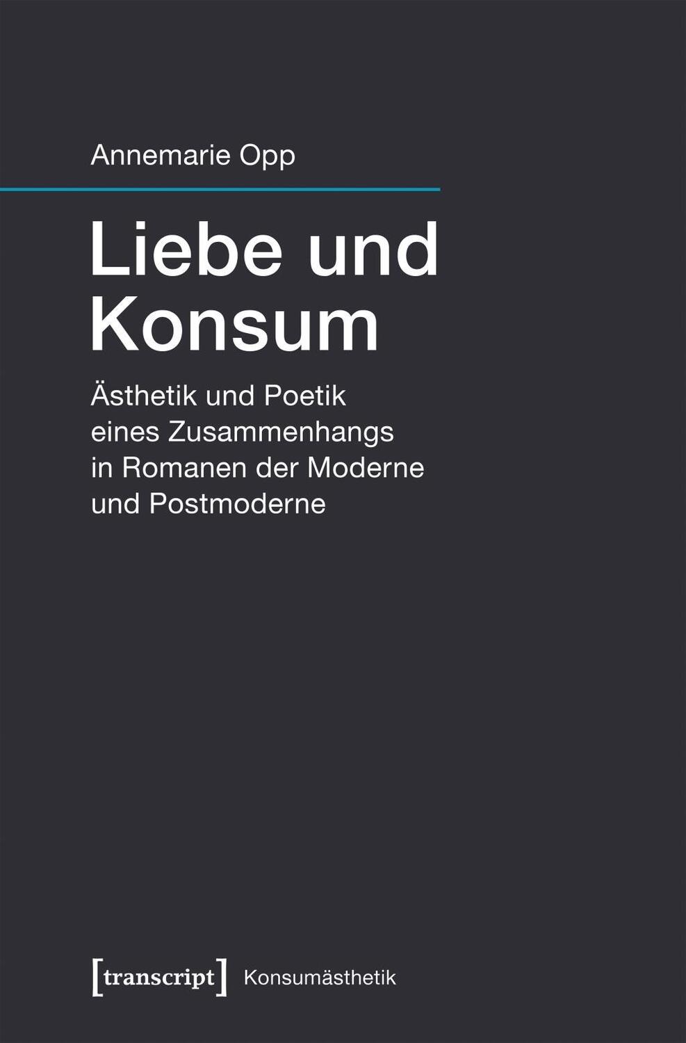 Cover: 9783837646238 | Liebe und Konsum | Annemarie Melzer | Taschenbuch | 372 S. | Deutsch