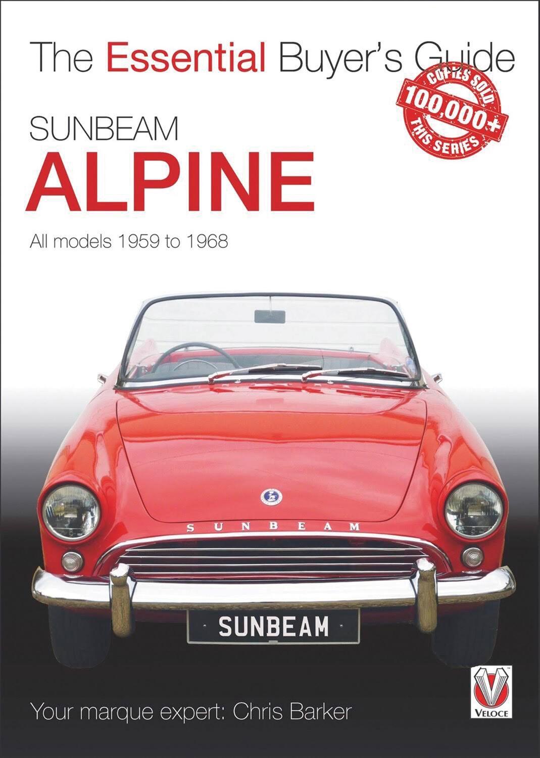 Cover: 9781845849252 | Sunbeam Alpine - All Models 1959 to 1968 | All Models 1959 to 1968