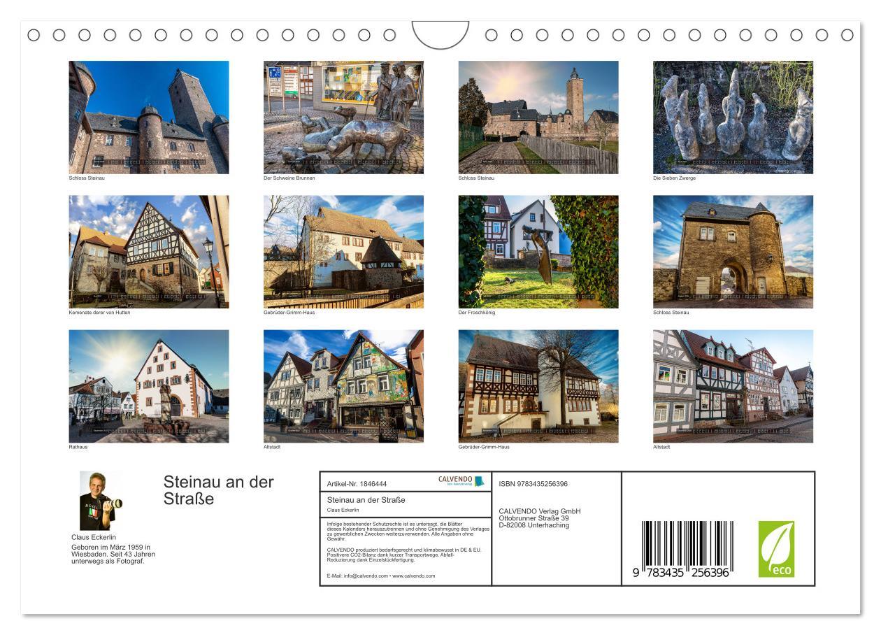 Bild: 9783435256396 | Steinau an der Straße (Wandkalender 2025 DIN A4 quer), CALVENDO...