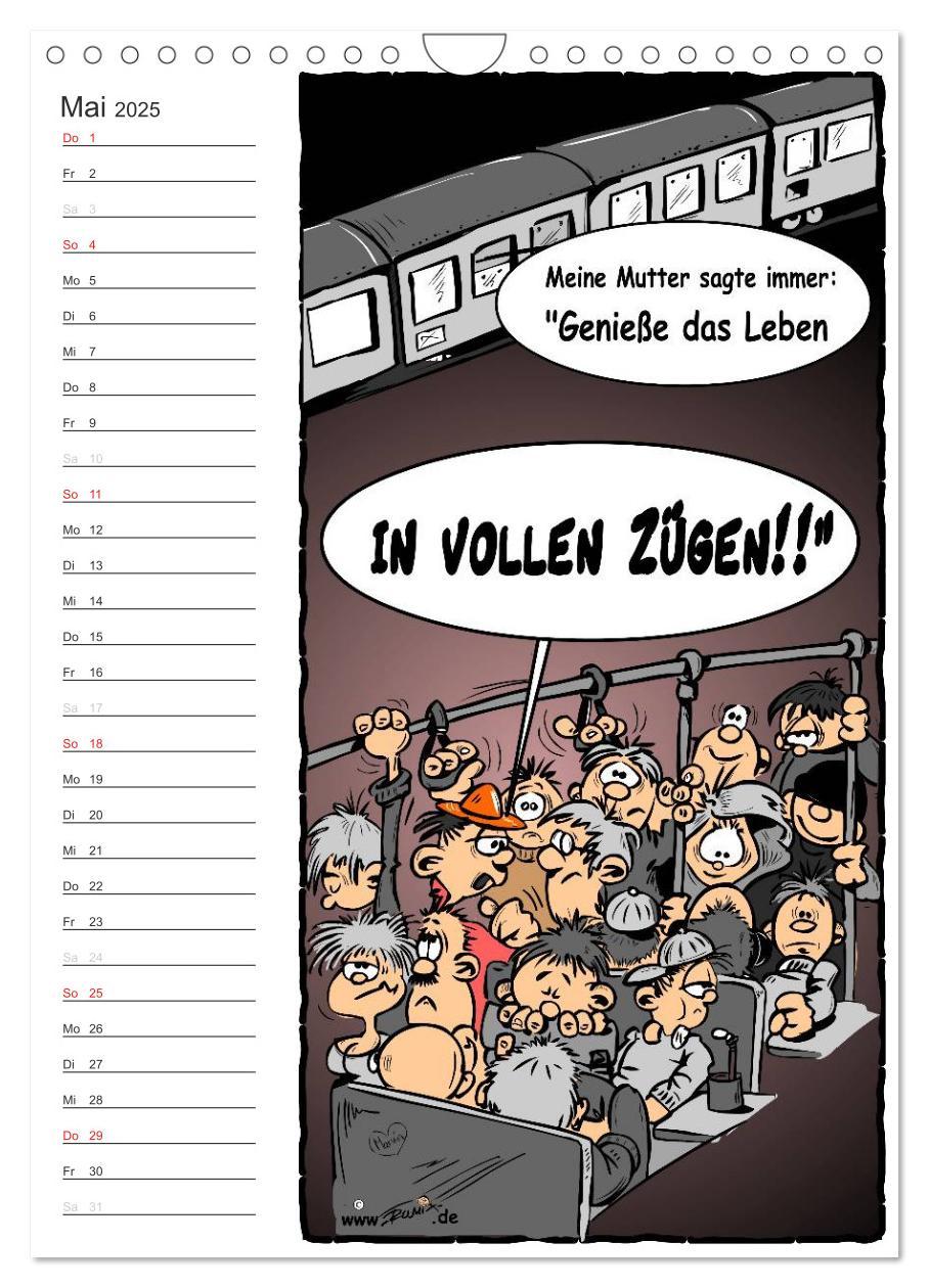 Bild: 9783457045763 | Trumix Cartoons - Autsch, das tut weh! (Wandkalender 2025 DIN A4...