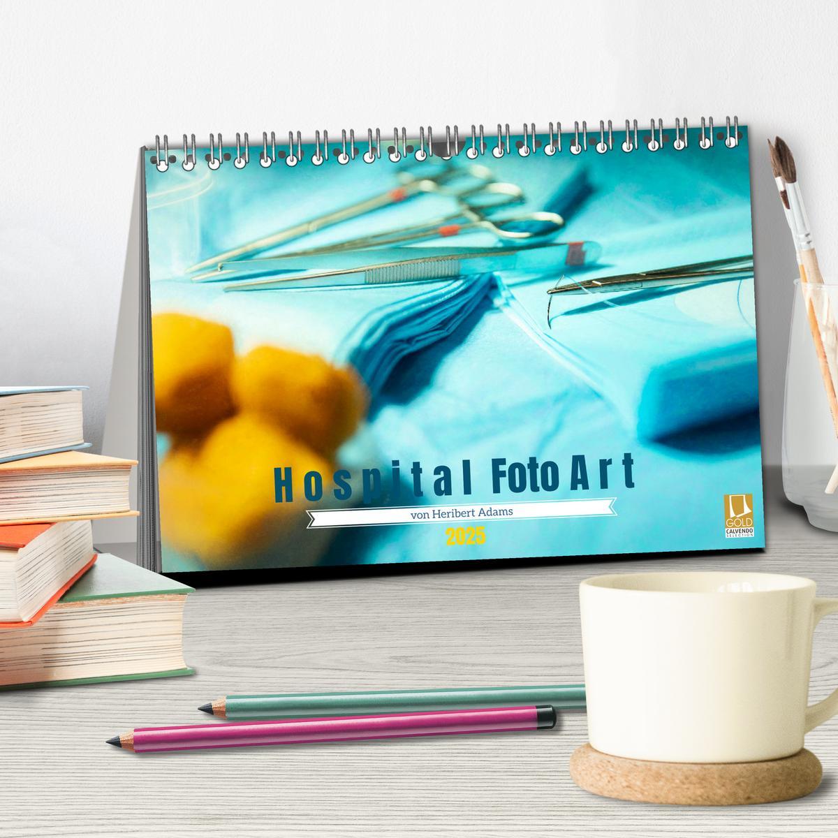 Bild: 9783383966859 | Hospital FotoArt (Tischkalender 2025 DIN A5 quer), CALVENDO...