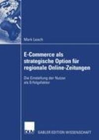 Cover: 9783824478842 | E-Commerce als strategische Option für regionale Online-Zeitungen