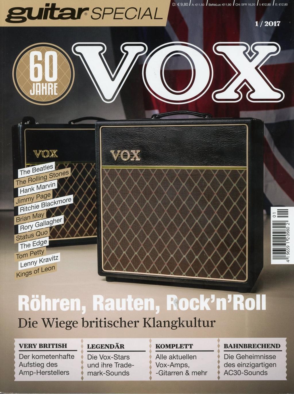 Cover: 4058862020427 | 60 Jahre VOX - guitar special | Taschenbuch | Deutsch | 2017