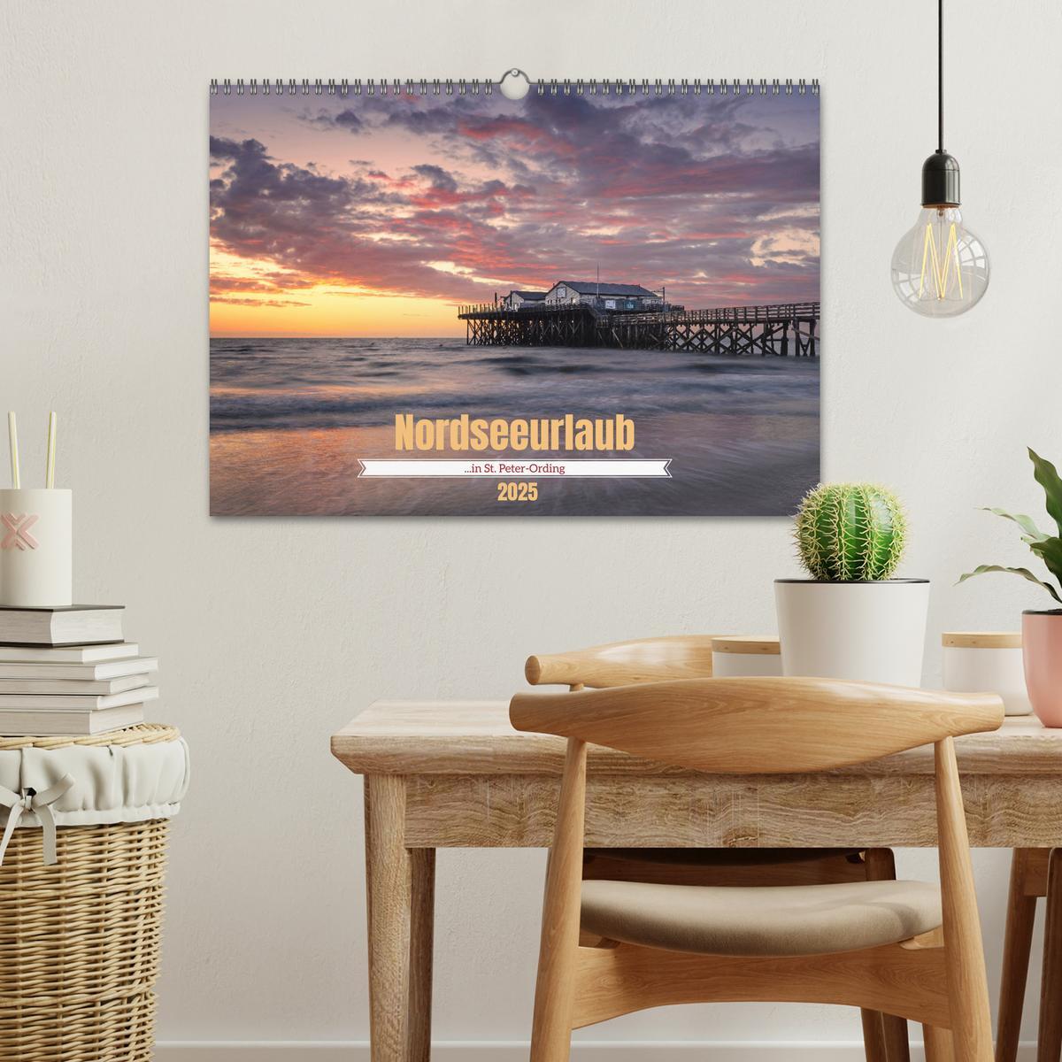 Bild: 9783383868214 | Nordseeurlaub in St. Peter-Ording (Wandkalender 2025 DIN A3 quer),...