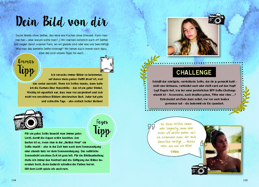 Bild: 9783961290949 | Die Freundinnen-Challenge | Faye Montana (u. a.) | Taschenbuch | 2019