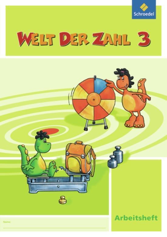 Cover: 9783507044135 | Welt der Zahl 3. Arbeitsheft. Nordrhein-Westfalen | Ausgabe 2009