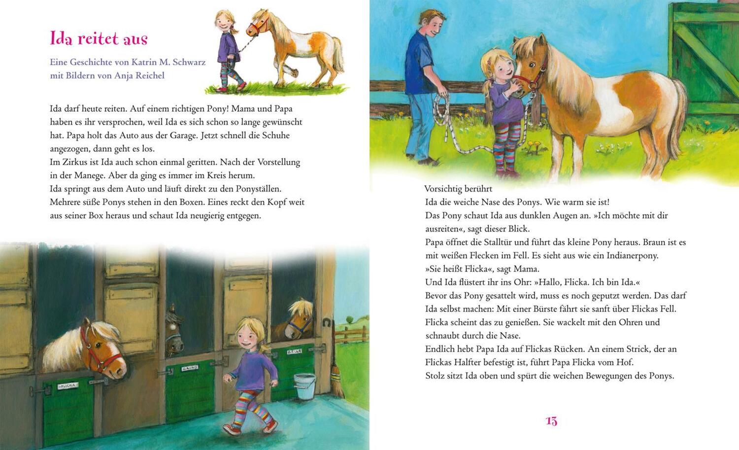Bild: 9783551181299 | Fabelhafte Pony-Geschichten zum Vorlesen | Dirk Walbrecker (u. a.)