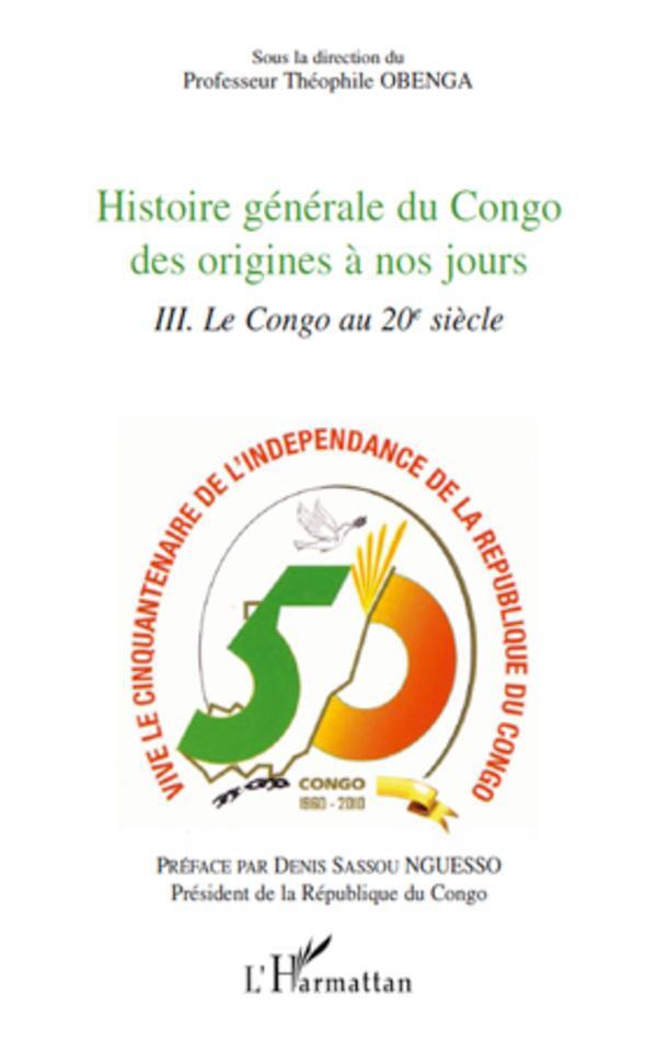 Cover: 9782296136281 | Histoire générale du Congo des origines à nos jours (Tome 3) | Obenga