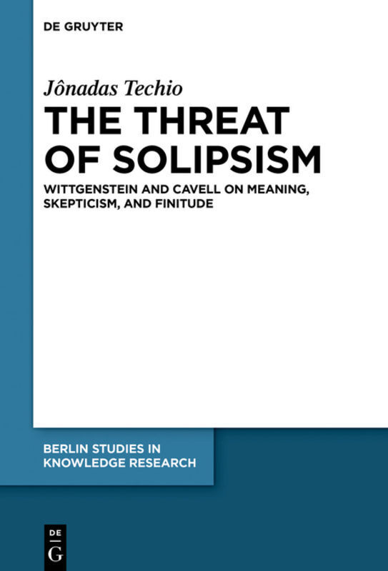 Cover: 9783110702651 | The Threat of Solipsism | Jônadas Techio | Buch | XIV | Englisch