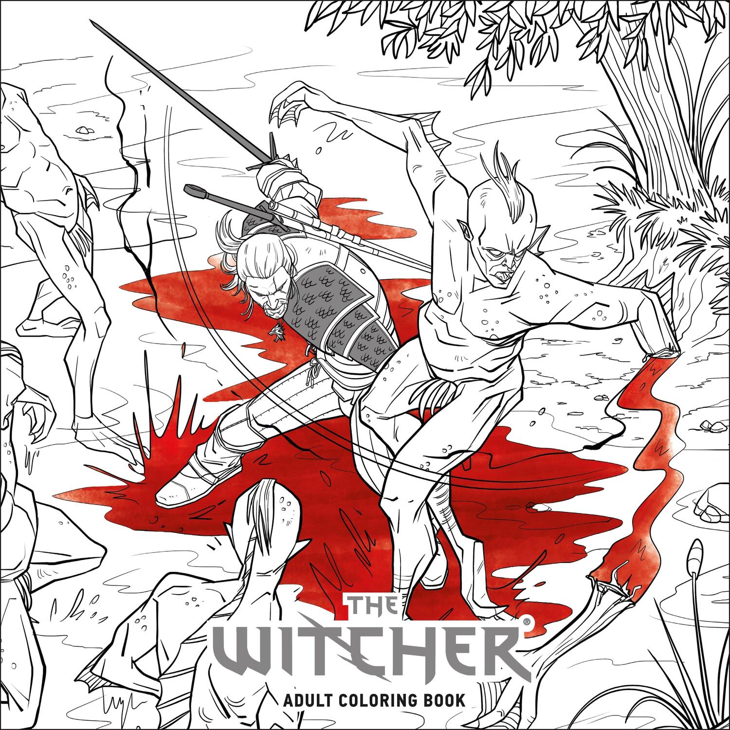 Cover: 9781506706375 | The Witcher Adult Coloring Book | CD Projekt Red CD Projekt Red | Buch