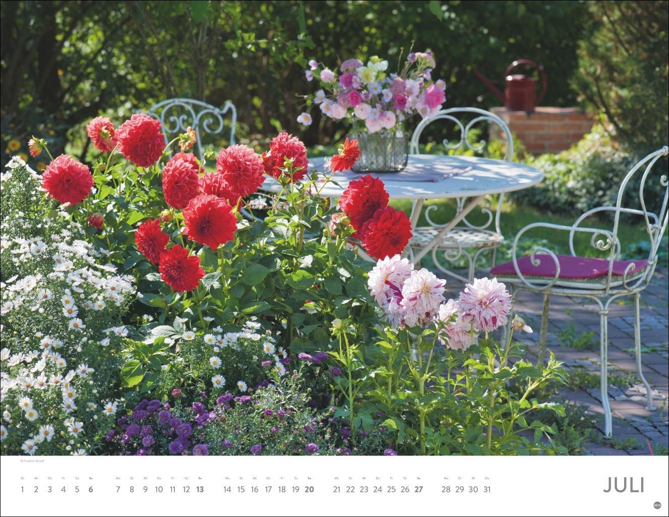 Bild: 9783756405046 | Gartenparadies Posterkalender 2025 | Heye | Kalender | Spiralbindung