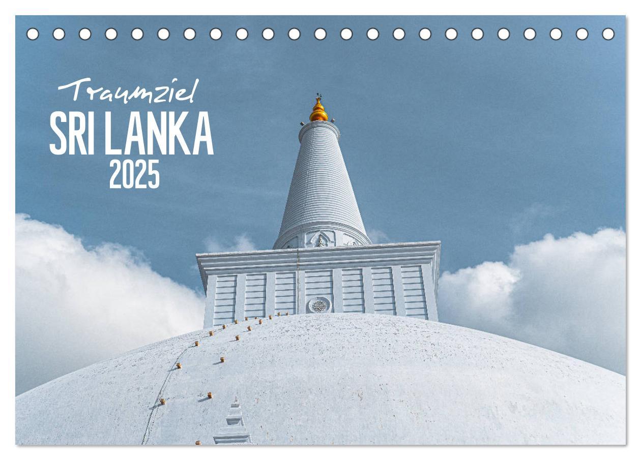 Cover: 9783435148707 | Traumziel Sri Lanka (Tischkalender 2025 DIN A5 quer), CALVENDO...