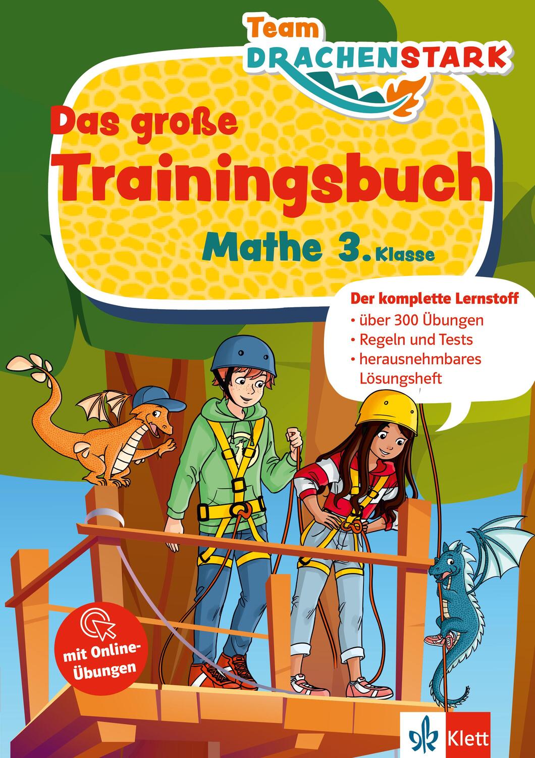 Cover: 9783129497449 | Team Drachenstark: Das großes Trainingsbuch Mathe 3. Klasse | Buch