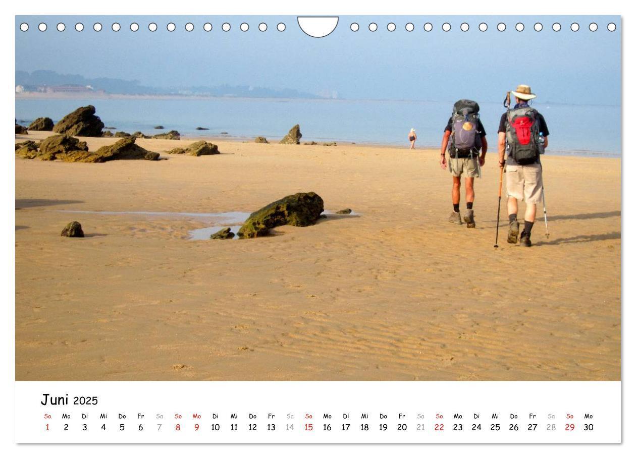 Bild: 9783435636518 | Camino del norte - Küstenweg (Wandkalender 2025 DIN A4 quer),...