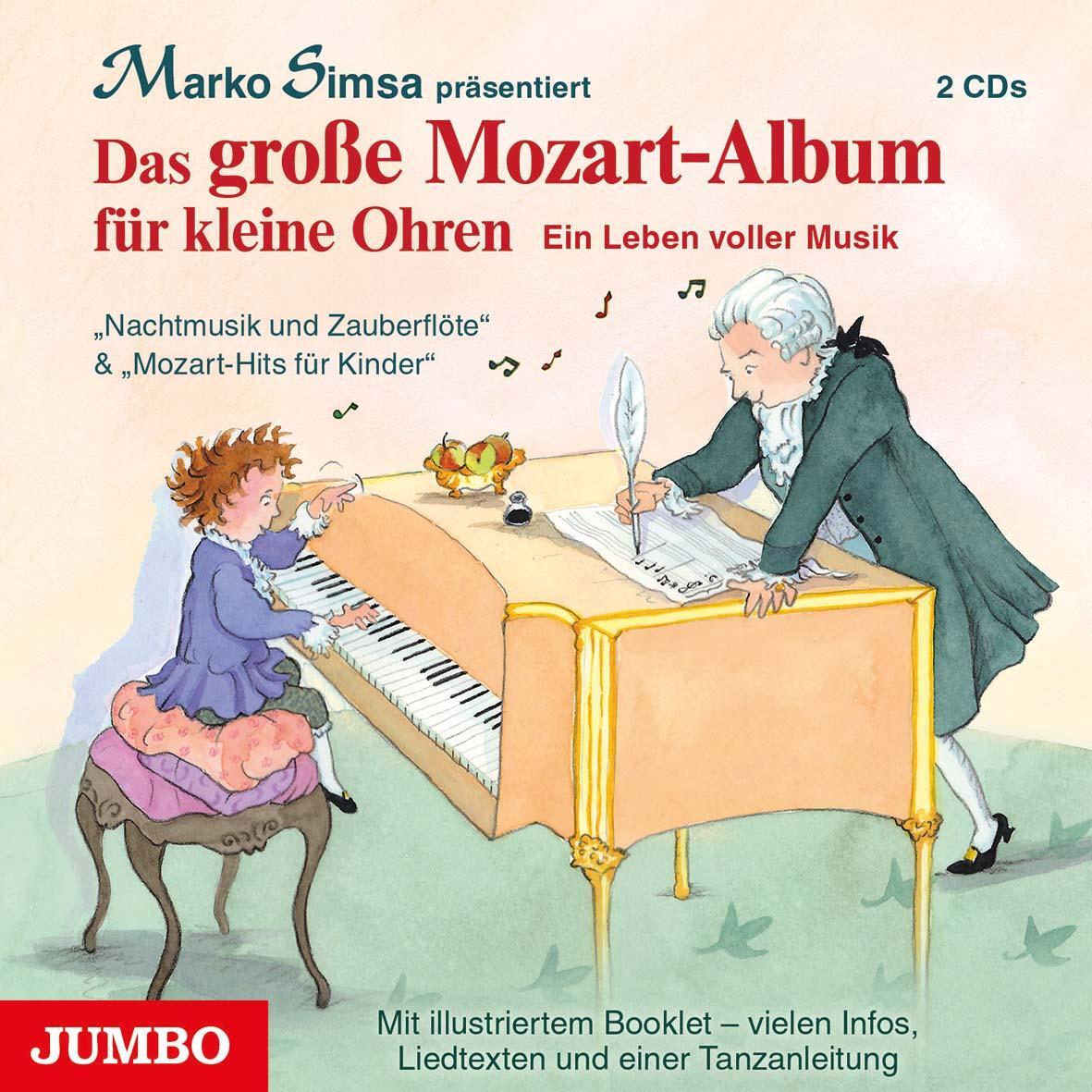 Cover: 9783833735615 | Das große Mozart-Album für kleine Ohren | Ein Leben voller Musik | CD
