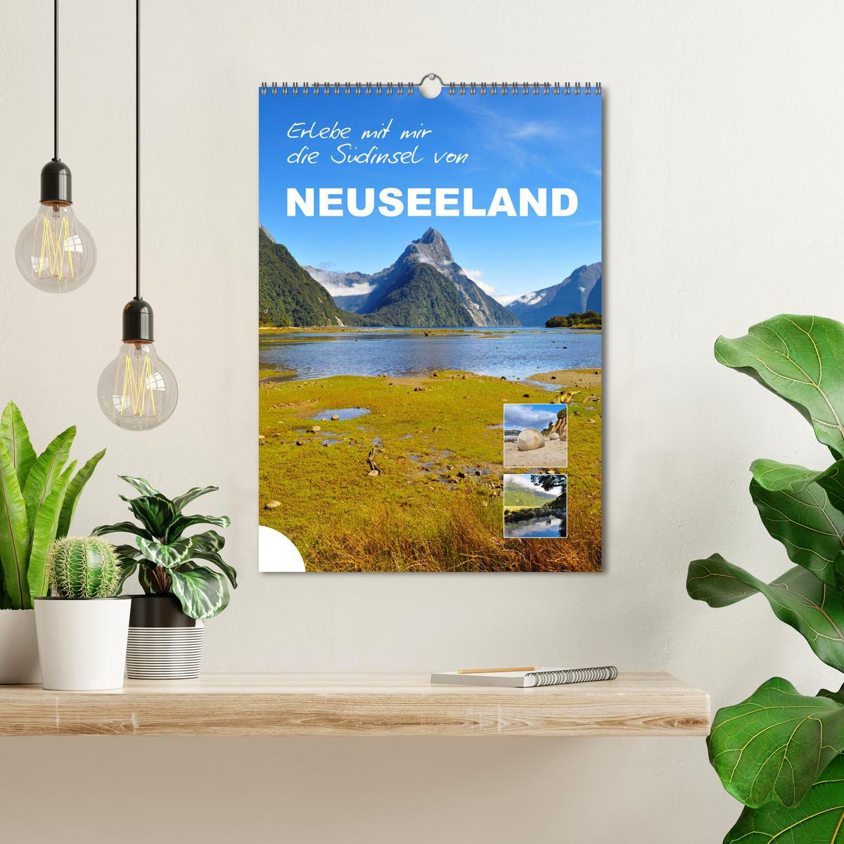 Bild: 9783435937035 | Erlebe mit mir die Südinsel von Neuseeland (Wandkalender 2025 DIN...