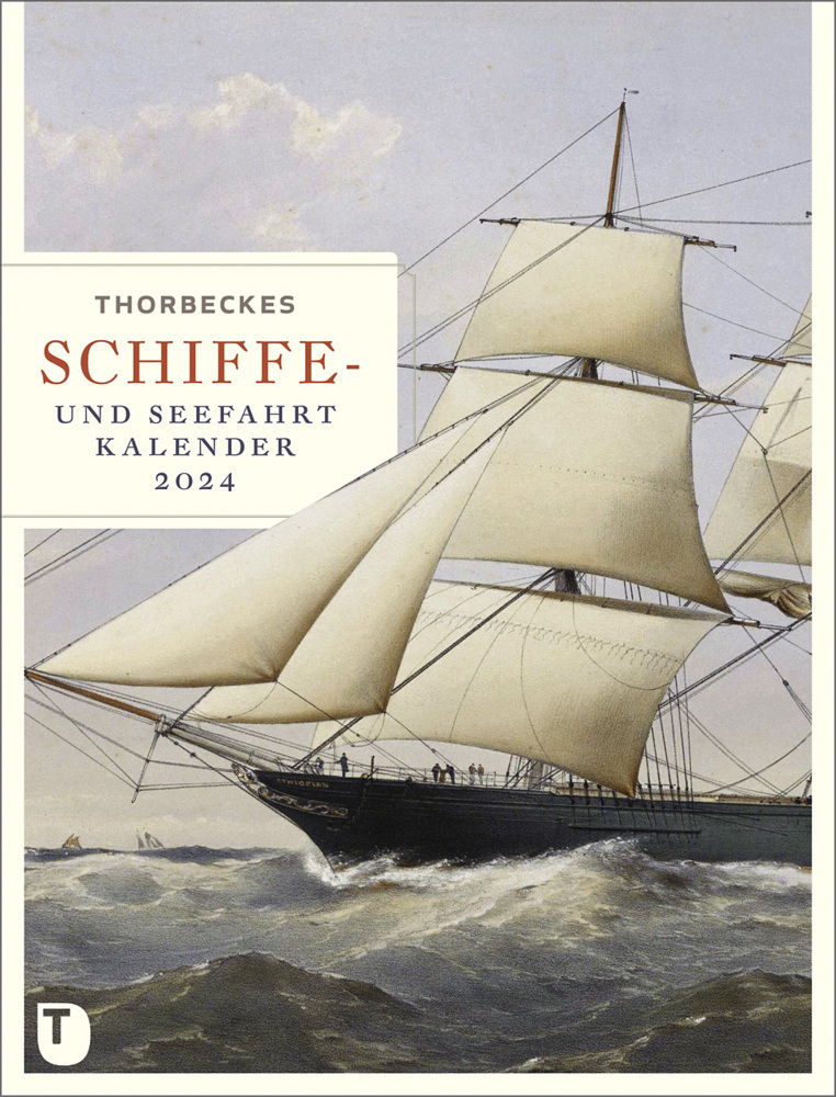 Cover: 9783799519762 | Thorbeckes Schiffe- und Seefahrt-Kalender 2024 | Kalender | 56 S.