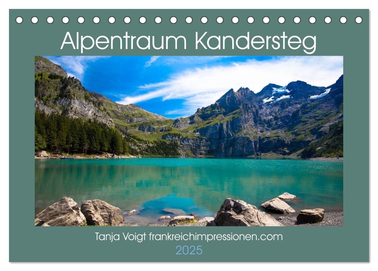 Cover: 9783435356577 | Alpentraum Kandersteg (Tischkalender 2025 DIN A5 quer), CALVENDO...