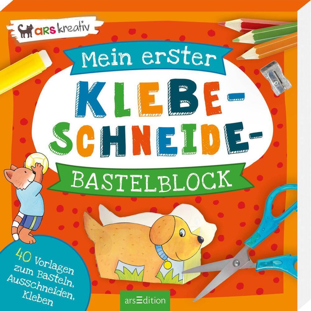 Cover: 4014489125402 | Mein erster Klebe-Schneide-Bastelblock | Corina Beurenmeister | Buch