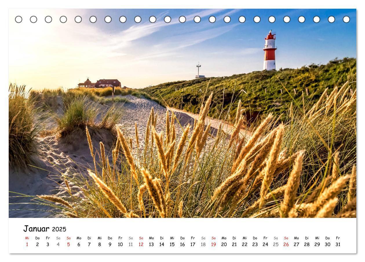 Bild: 9783435491629 | Borkum, bezaubernde Nordseeinsel (Tischkalender 2025 DIN A5 quer),...