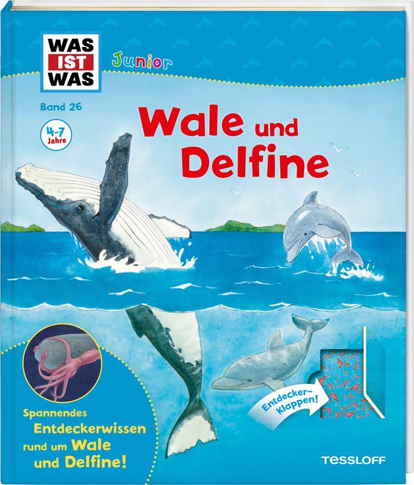 Cover: 9783788622237 | WAS IST WAS Junior 26. Wale und Delfine | Bärbel Oftring | Buch | 2018