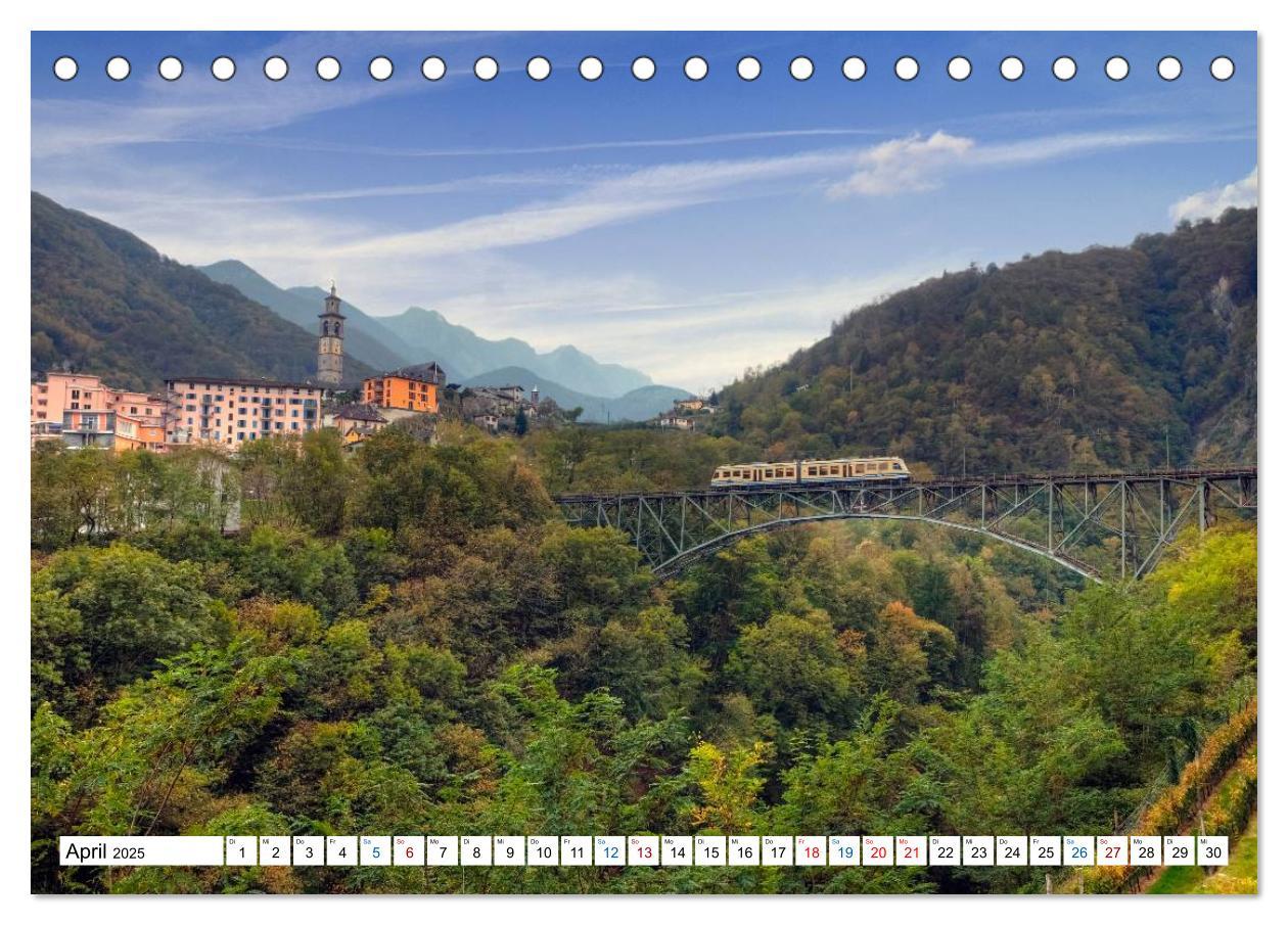 Bild: 9783435369423 | Tessin, Impressionen aus der Italienischen Schweiz (Tischkalender...