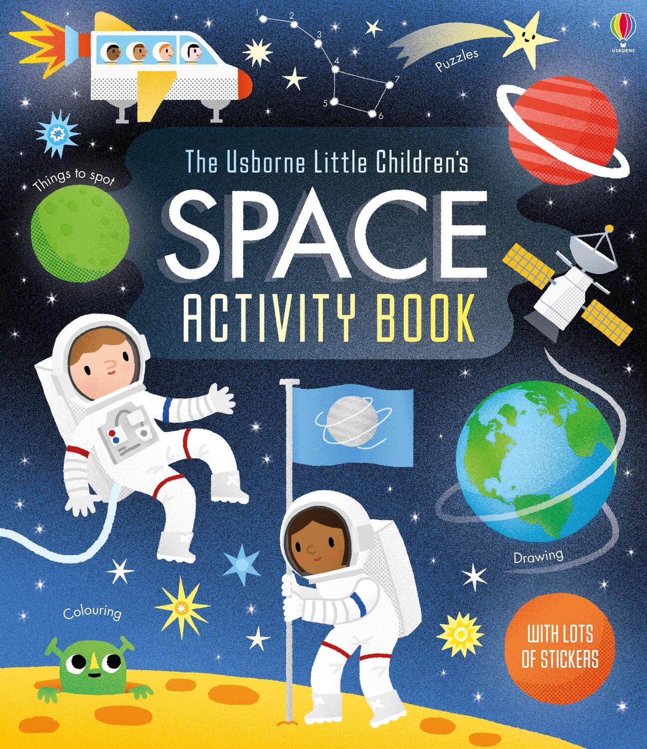 Cover: 9781409581925 | The Usborne Little Children's Space Activity Book | Rebecca Gilpin