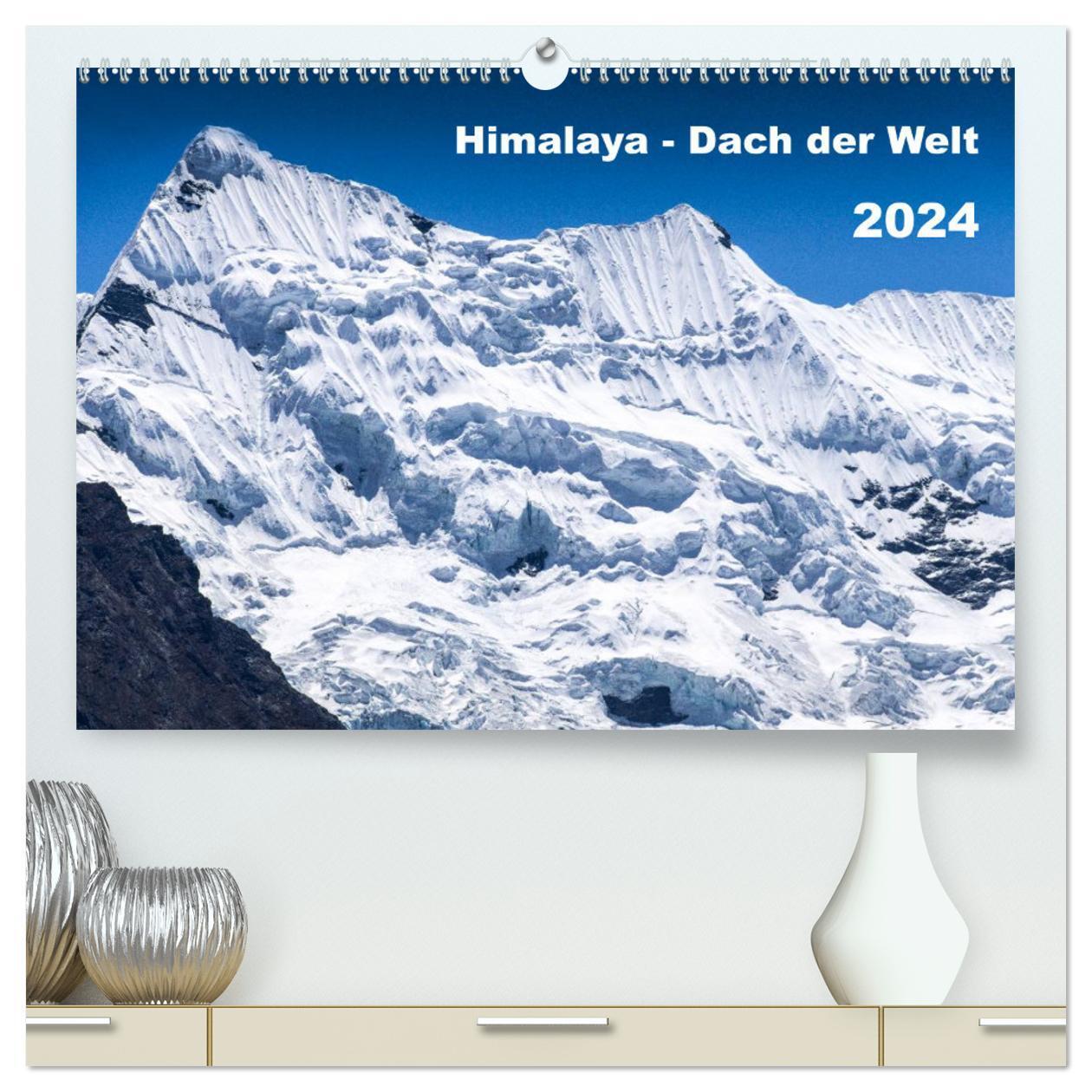 Cover: 9783675764576 | Himalaya - Dach der Welt (hochwertiger Premium Wandkalender 2024...