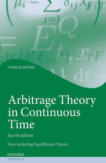 Cover: 9780198851615 | Arbitrage Theory in Continuous Time | Tomas Bjork | Buch | Gebunden