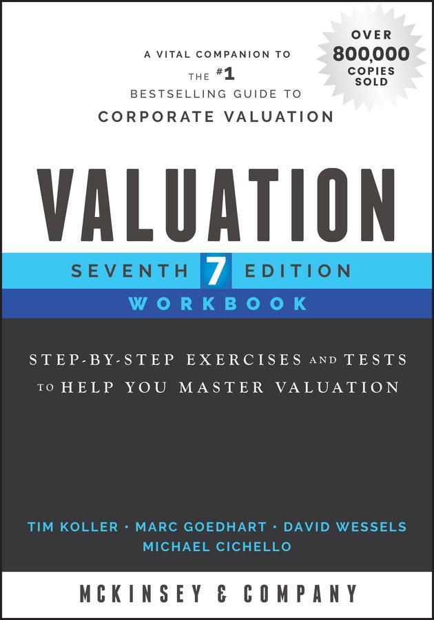Cover: 9781119611813 | Valuation Workbook | Tim Koller (u. a.) | Taschenbuch | 256 S. | 2020