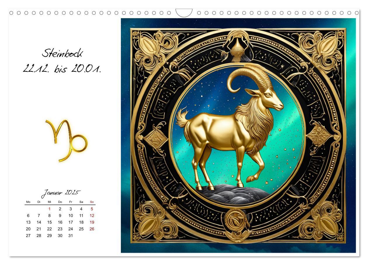 Bild: 9783457220757 | Ein Jahr in Gold (Wandkalender 2025 DIN A3 quer), CALVENDO...