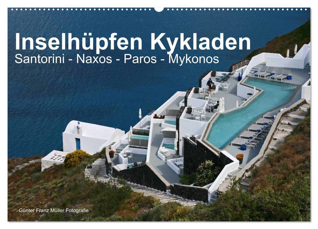 Cover: 9783435691692 | Inselhüpfen Kykladen Santorini - Naxos - Paros - Mykonos...