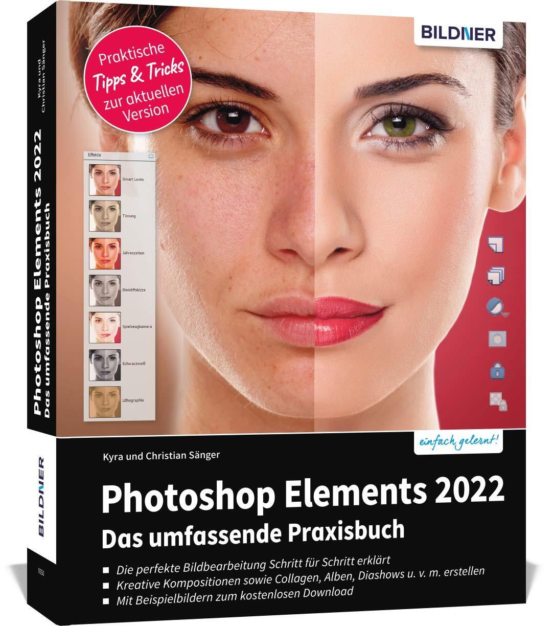 Cover: 9783832805258 | Photoshop Elements 2022 - Das umfangreiche Praxisbuch | Sänger (u. a.)