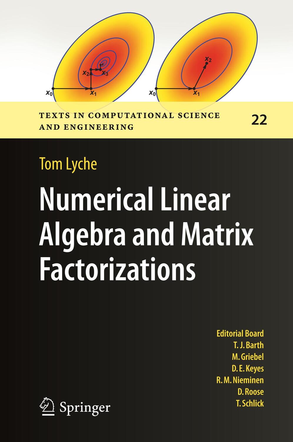 Cover: 9783030364670 | Numerical Linear Algebra and Matrix Factorizations | Tom Lyche | Buch