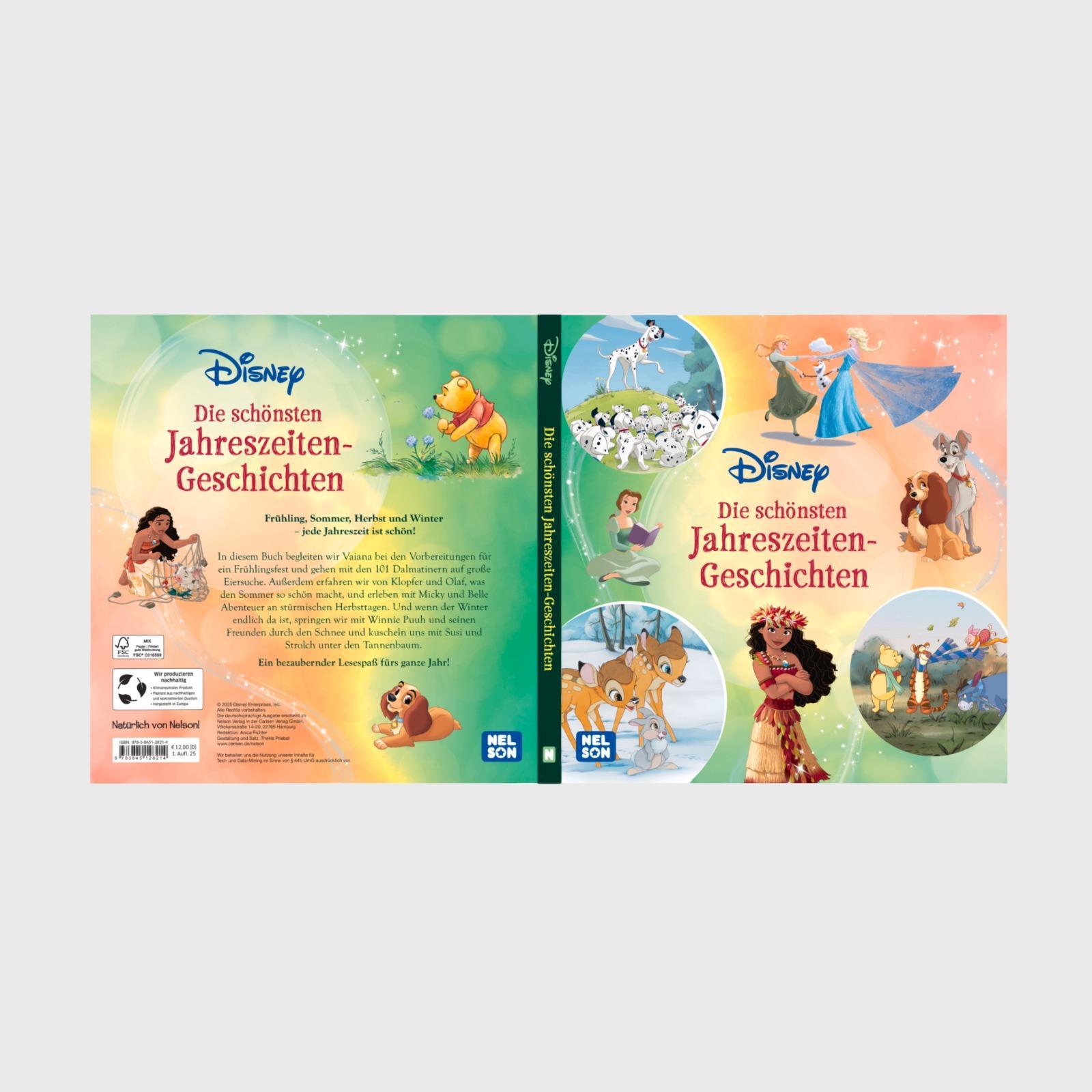 Bild: 9783845128214 | Disney Vorlesebuch: Die schönsten Jahreszeiten-Geschichten | Buch