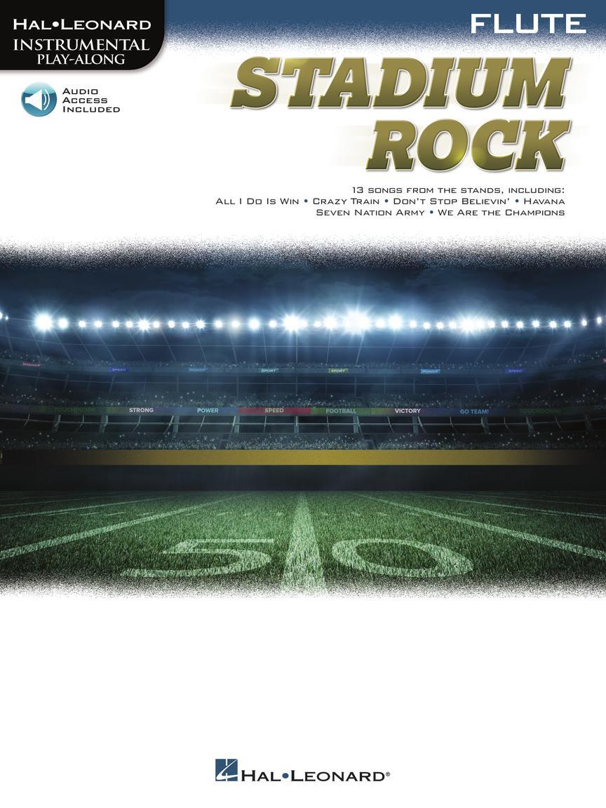 Cover: 888680984069 | Stadium Rock for Flute | Instrumental Play-Along | Buch + Online-Audio