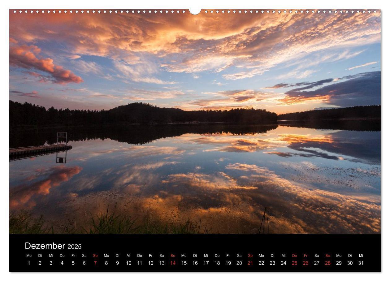 Bild: 9783435718955 | Wyoming &amp; South Dakota (Wandkalender 2025 DIN A2 quer), CALVENDO...