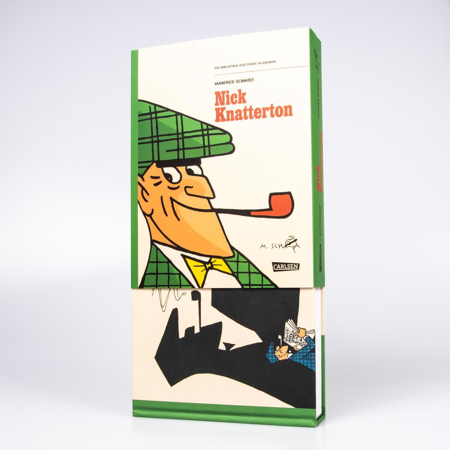 Bild: 9783551029188 | Die Bibliothek der Comic-Klassiker: Nick Knatterton | Manfred Schmidt