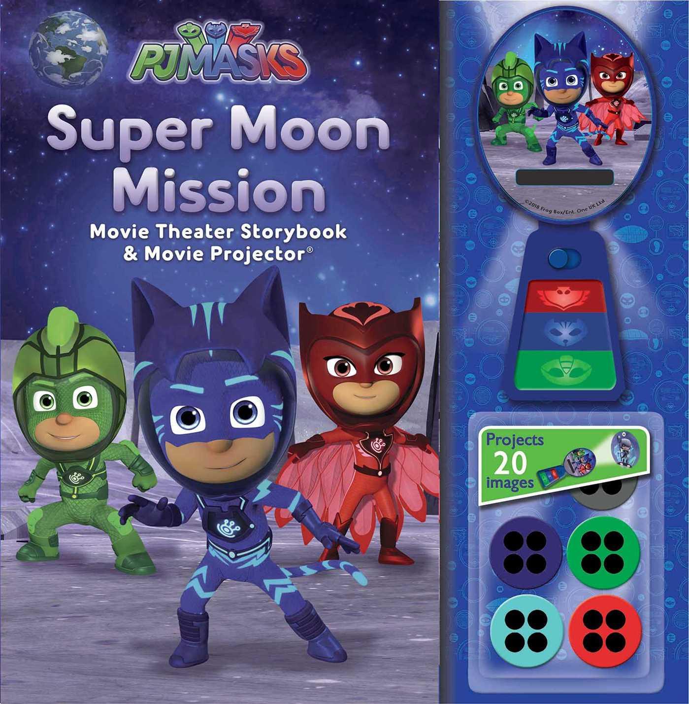 Cover: 9780794441937 | Pj Masks: Super Moon Mission Movie Theater Storybook &amp; Movie Projector