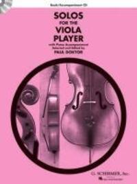 Cover: 884088555535 | Solos for the Viola Player | With Piano Accompaniments Online | Doktor