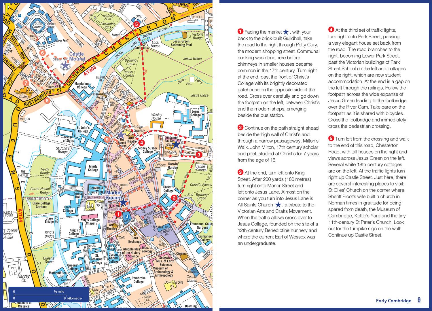 Bild: 9780008564971 | A-Z Cambridge Hidden Walks | Discover 20 Routes in and Around the City