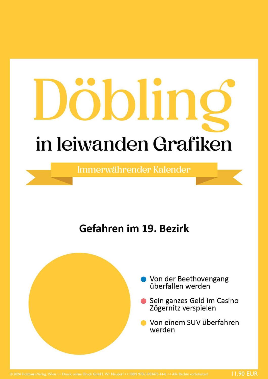 Cover: 9783903473140 | Döbling in leiwanden Grafiken | Immerwährender Kalender | Ettenauer