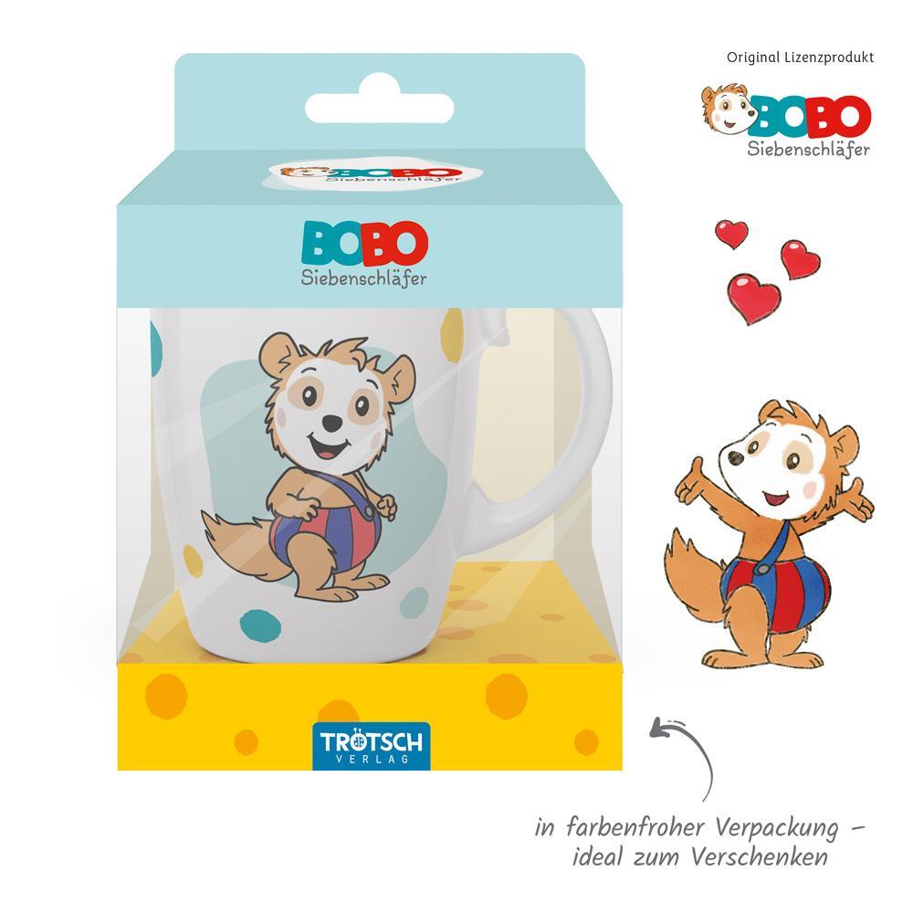 Bild: 4251901505958 | Trötsch Bobo Siebenschläfer Kindertasse blau Geschenktasse aus...