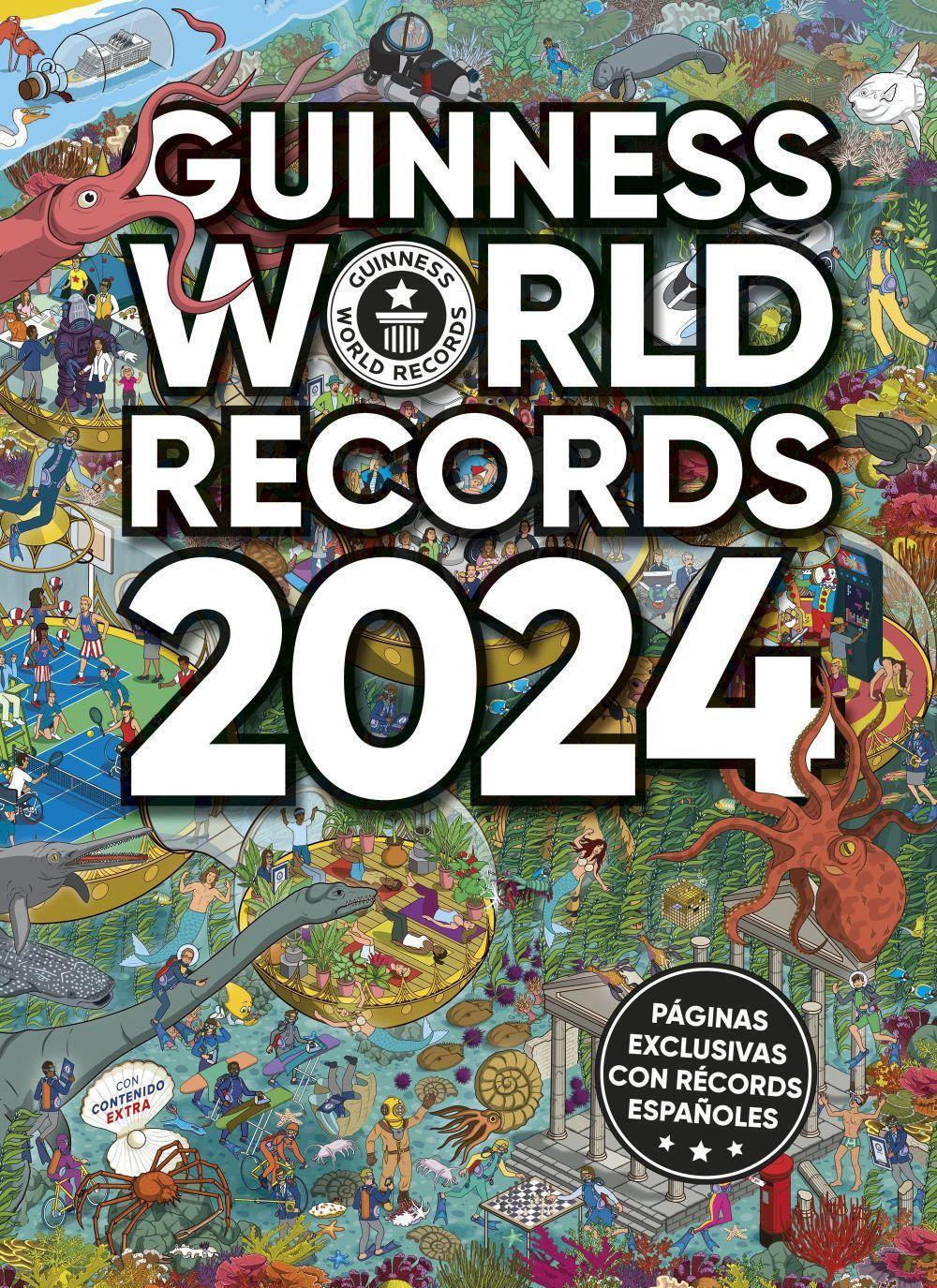 Cover: 9788408276036 | Guinness World Records 2024 | Taschenbuch | Spanisch | Planeta Junior