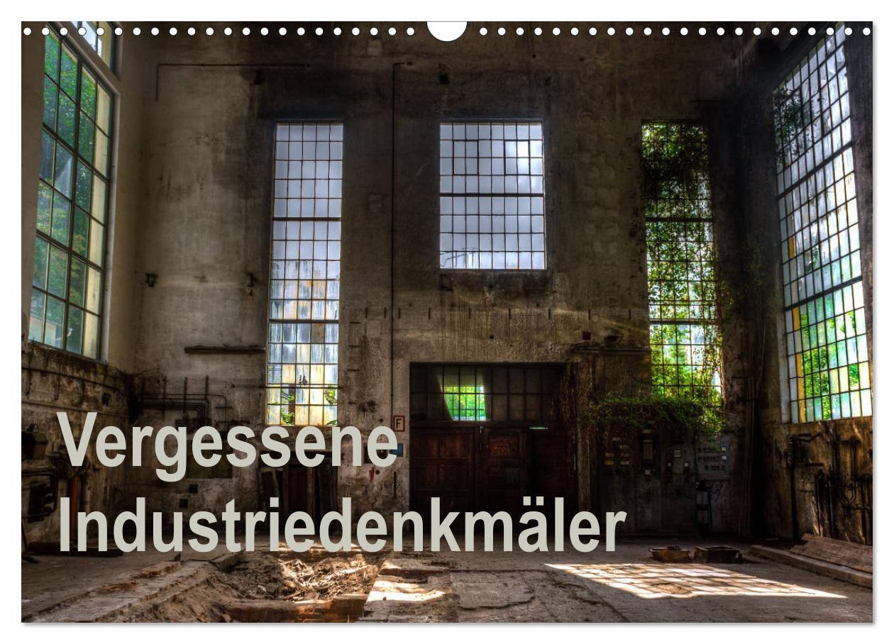 Cover: 9783383059599 | Vergessene Industriedenkmäler (Wandkalender 2024 DIN A3 quer),...